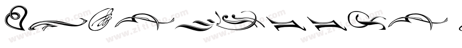 Neoclassic Fleurons字体转换